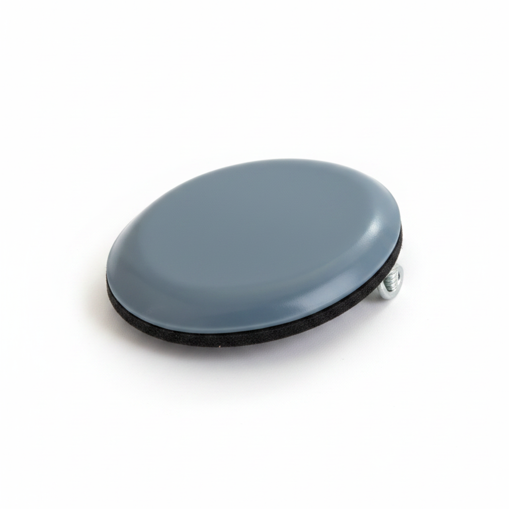 GLIDER SET / WALTER KNOLL / BAO Small Armchair with Swivel Base / Self-adhesive Teflon glides