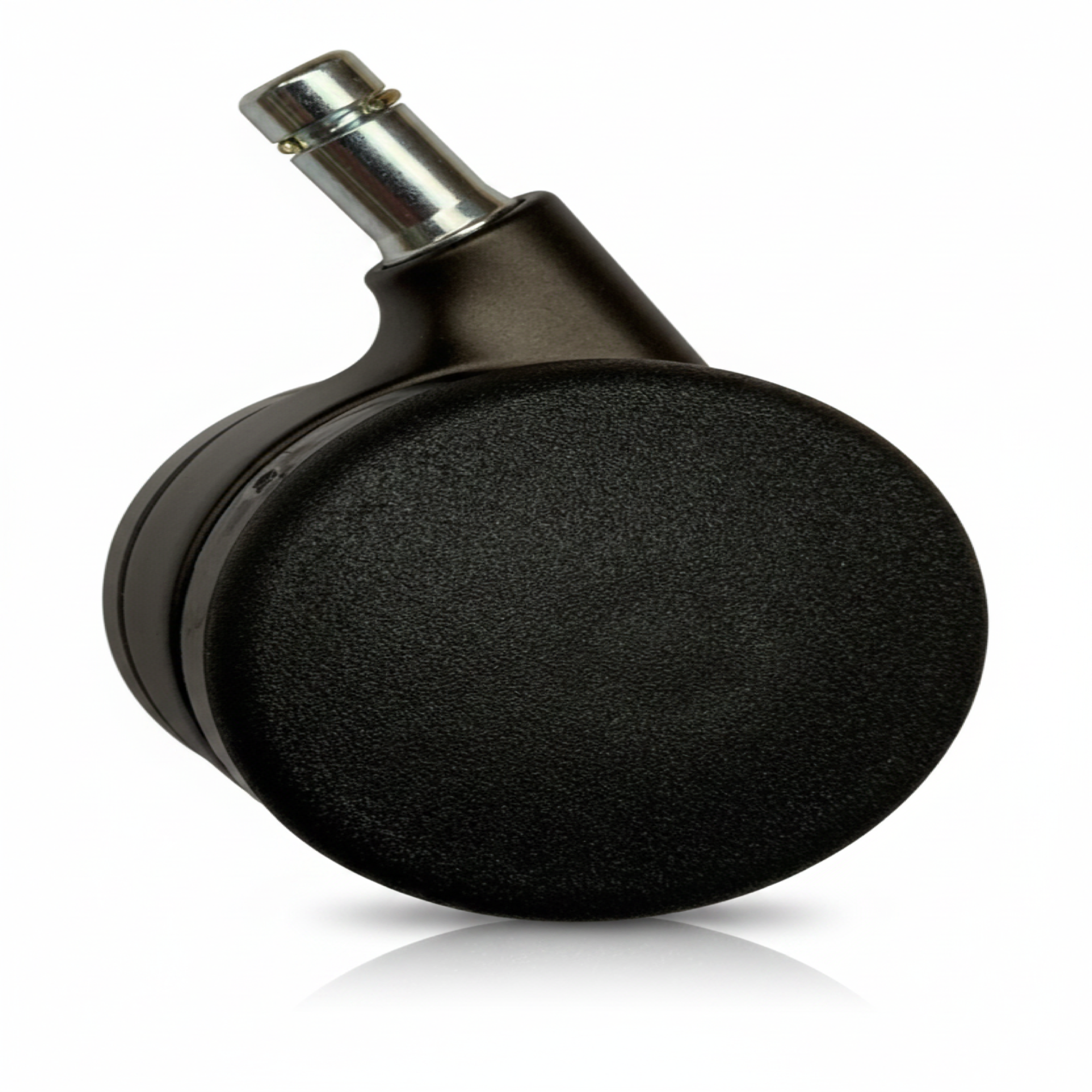 ROLLEN-SET / WALTER KNOLL / Leadchair Executive (Soft) / Doppelrolle pulverbesch. bronze/  harte Rollen