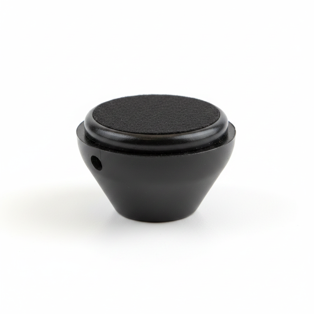 GLEITER-SET / WALTER KNOLL / Turtle / Kunststoff schwarz