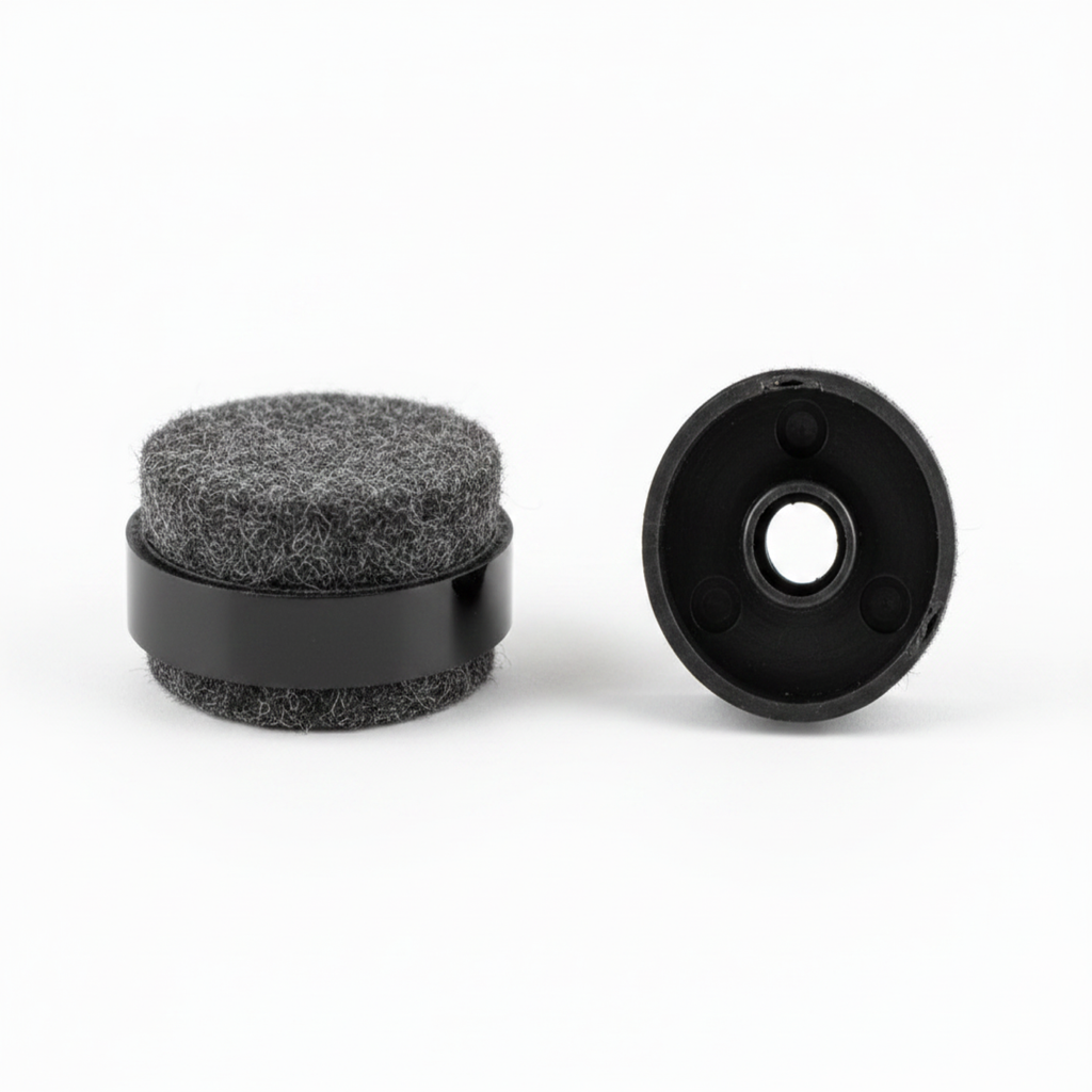 GLEITER-SET / WALTER KNOLL / Sheru / Filz (Einsatz + Gleiter)