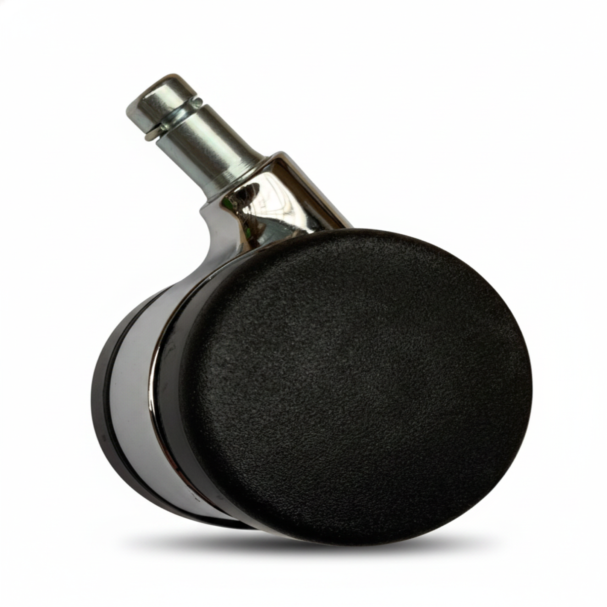 ROLLEN-SET / WALTER KNOLL / Leadchair Executive (Soft) / Doppelrolle  hochglanz verchromt/  harte Rollen