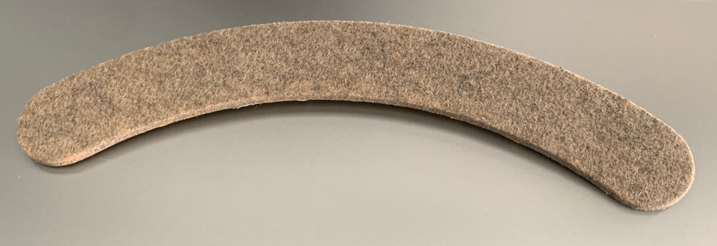 GLIDER SET / WALTER KNOLL / Ishino armchair with swivel base / felt